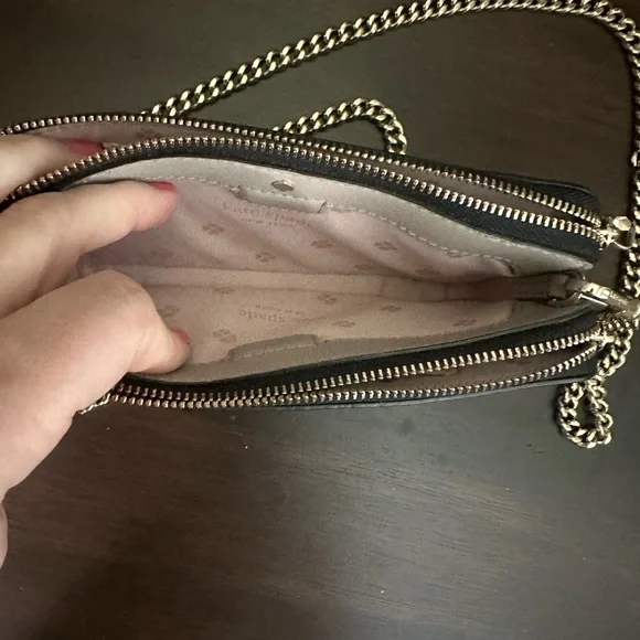 Kate spade Margaux black double zip mini purse - Picture 4 of 5